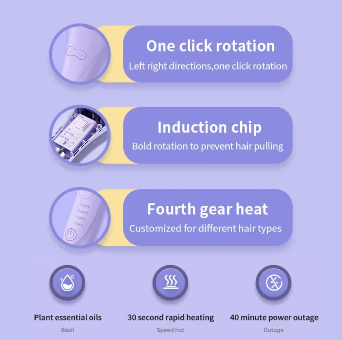 Automatic Hair Curler Stick