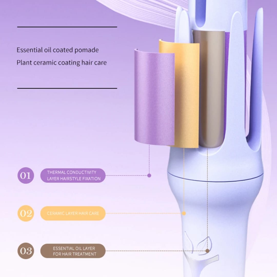 Automatic Hair Curler Stick